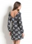 Vestido Decote U com Amarração